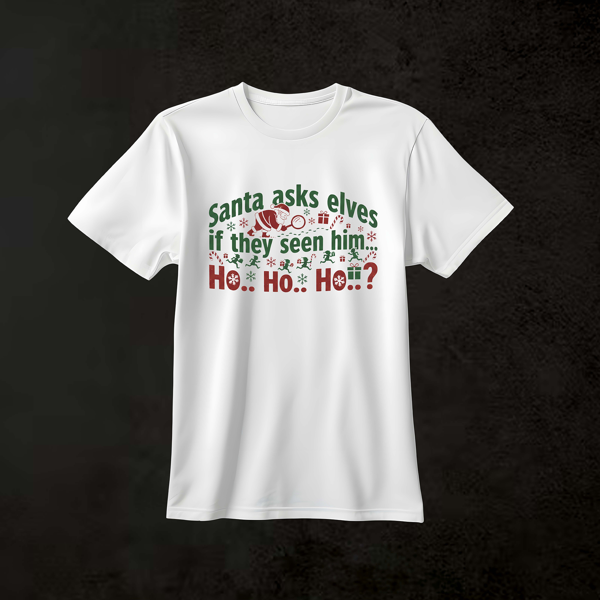 Santa Ask Elves Tee
