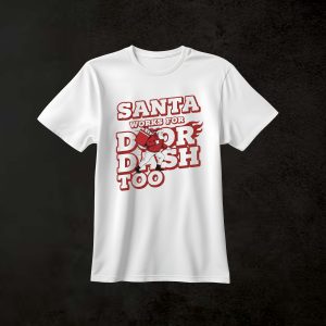 Santa doordash Tee